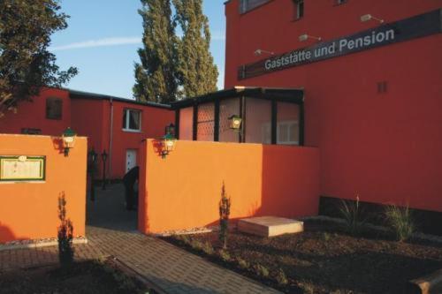 Landgasthof Am Baeumchen Weißenfels Exterior foto