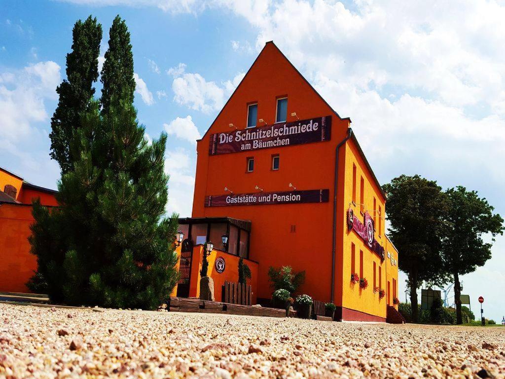 Landgasthof Am Baeumchen Weißenfels Exterior foto